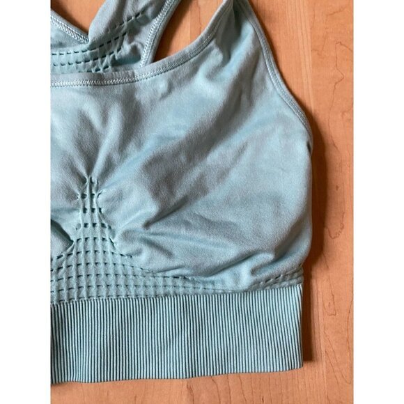 Sweaty Betty "Stamina" sports bra size Xsmall BNWOT Alpine blue - Picture 3 of 7